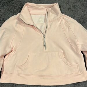 Lululemon Scuba Cropped Funnel Neck Sweatshirt